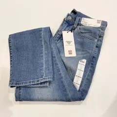 【新品未使用】UNIQLO ◇ ハイライズシガレットジーンズ 23