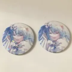 プロセカ　窓のセカイの初音ミク　缶バッジ