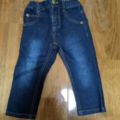 【タグ付き新品】Lee ダークブルーデニムパンツ 90ｃｍ