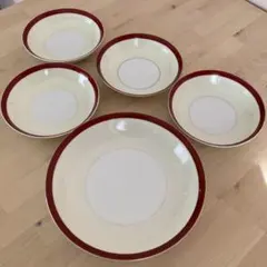 名古屋製陶 名陶硬質陶器 オールドメイトー 1920年以前 大正ロマン 希少 オールドメイトー 名古屋製陶會社 名陶硬質磁器 ソーサー14枚