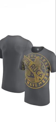 Lサイズ　WWE Tシャツ　NXT ソル・ルカ　ソルスナッチャー　グレイ