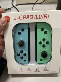 J-C PAD (L)/(R) コントローラー 水色/緑色