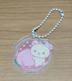 コリラックマ アクリルキーホルダー サンエックス　リラックマ　100均のサムネイル