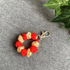 パラコード キーホルダー 携帯アクセサリー ストラップ ジッパータブ 匿名配送