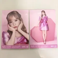 ＝LOVE イコラブ 生写真 国立 キービジュアル 諸橋沙夏 セミコンプ