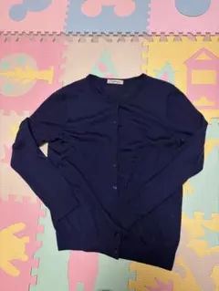 ニューヨーカー　ネイビー カーディガン Lサイズ