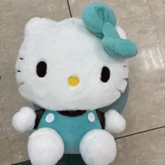 ハローキティ ぬいぐるみ 大きめ 水色 レア 新品