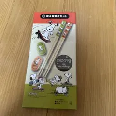 SNOOPY お箸&箸置きセット
