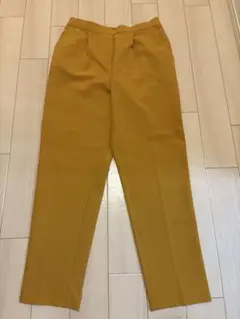 マスタードイエロースラックス M