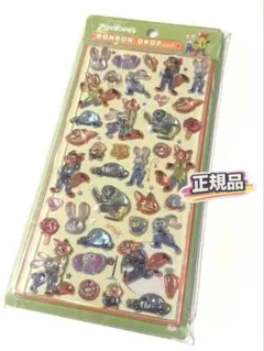 正規品　 第二弾　レア★ ボンボンドロップシール ズートピア ディズニー