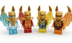 【新品未開封】LEGO ゴールデンドラゴン 4体セット ニンジャゴー ミニフィグ