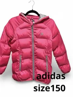 adidas サイズ150 ダウンジャケット　女の子