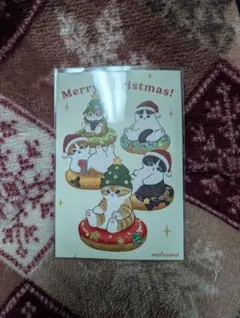 mofusandのクリスマスカード
