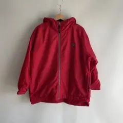 L.L.Bean 엘 엘빈 뒤 양털 나일론 재킷 레드 S
