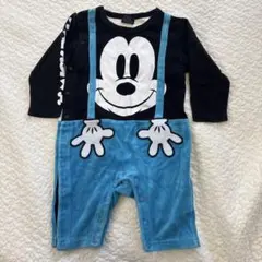 ベビードール ミッキーロンパース　70