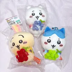 ご当地ぬいぐるみ マスコット 山梨県「ぶどう」ちいかわ ハチワレ うさぎ