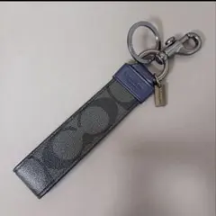 コーチ キーホルダー COACH コーチ/キーホルダー/シグネチャー/ブラック