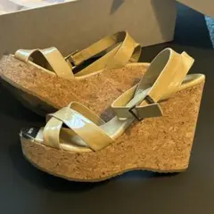 【最終値下げ】JIMMY CHOO ウェッジソールサンダル