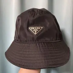 PRADA バケットハット ブラック ノベルティ品 2026年最新】prada ノベルティ バケットハットの人気アイテム - メルカリ
