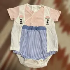 futafuta 桃太郎ロンパース80