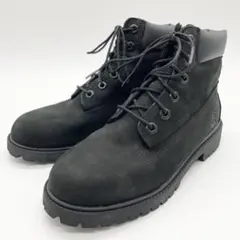【良品】ティンバーランド 6インチブーツ プレミアム 12907 黒 23cm