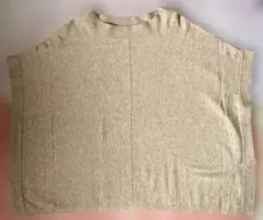 Te chichi ベージュ ノースリーブニット