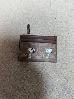 COACH×PEANUTS シグネチャーウォレット スヌーピーウッドストック財布