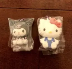 ふわわフロッキーマスコット　ハローキティ　クロミ　2個セット