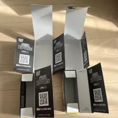 MEGAドリームex　空箱　4箱　ぺりぺり付き