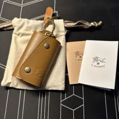 IL BISONTE ブラウンキーケース