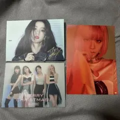 BLACKPINK 非売品　クリスマスカード　ポストカード　ジス