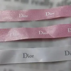Dior リボン ピンク ホワイト セット