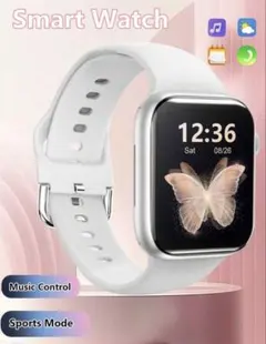 SHEINスマートウォッチ 本体 ホワイト 充電器付き