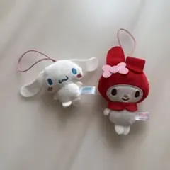 マイメロディ シナモロール ぬいぐるみ マスコット