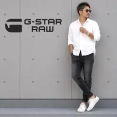 G-STAR RAW｜3301-R SPORT SLIMスウェットイージーデニムのサムネイル