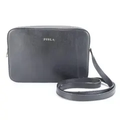 美品 フルラ LILLI リリー カメラバッグ レザー ショルダー 斜め掛け