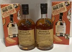モンキーショルダー　3本セット 未開封】モンキーショルダー3本セット 旧ラベル - メルカリ