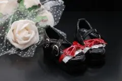 【AZT/MDD】ゴスロリ靴（漆黒）