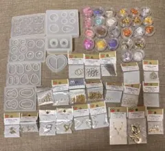 レジン　モールド　パーツ　まとめ売り　53点