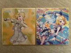 プロセカ　鏡音リン　ミニ色紙