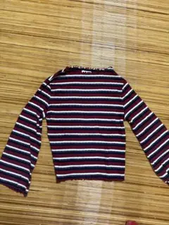 LOWRYSFARM　赤ストライプ柄