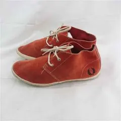 Fred Perry スエード チャッカブーツ レッド系 23㎝のサムネイル