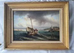 鈴木政輝日本丸の油彩画 額装品 - メルカリ