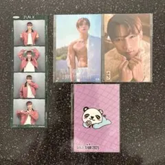 JUN.K フォトイズムと公式ステッカー