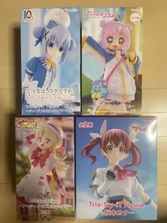 フィギュアまとめ売り4点 ぷにる チノ ナージャ 桜木カナ 新品未開封