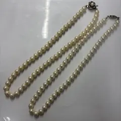 ホワイト　パール　ネックレス フォーマル