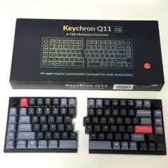 Keychron Q11 75% メカニカルキーボード 本体 us配列 赤軸 Keychron Q11 QMK カスタムメカニカルキーボード（US ANSI 配列