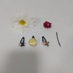 七五三 髪飾り ヘアピン 5点セット