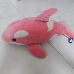 シャチ ぬいぐるみ ピンク