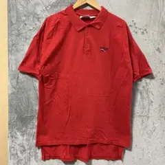 【L1324】 Reebok 90's 半袖ポロシャツ サイズXL レッドのサムネイル